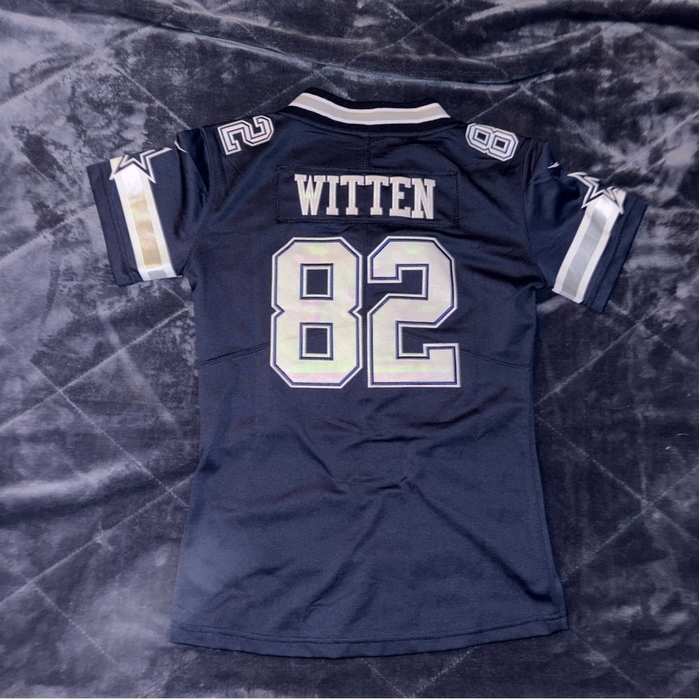 Nike On Field Dallas Cowboys Youth Witten Jersey Medium - Picture 2 of 2